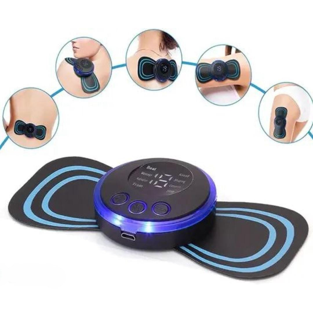 Butterfly EMS Massager Black Portable Rechargeable