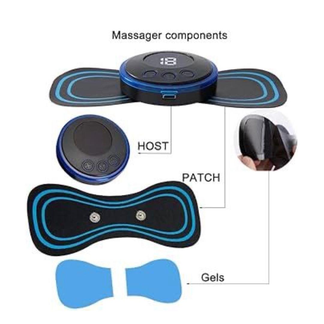 Butterfly EMS Massager Black Portable Rechargeable