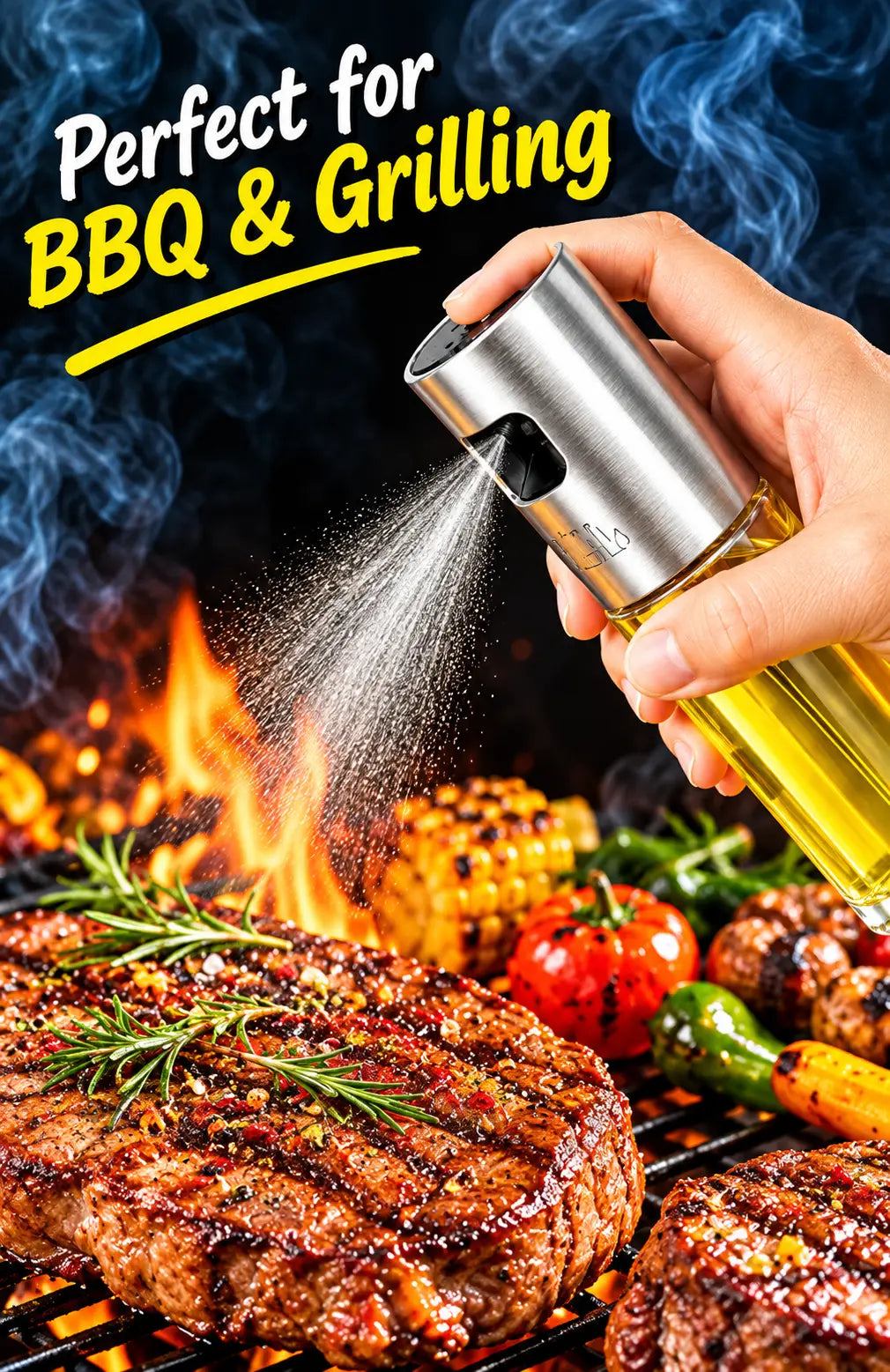 Refillable Oil Mister Sprayer