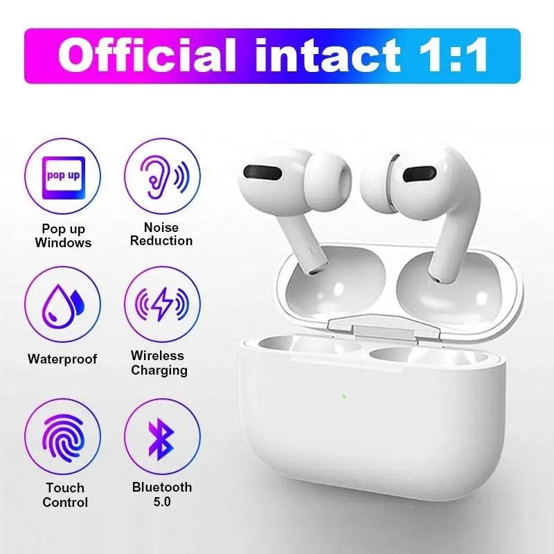 Wireless Airpods with Noise Cancellation & Smart Touch